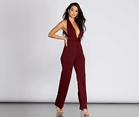Stylish Ties Convertible Jumpsuit
