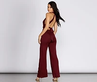 Stylish Ties Convertible Jumpsuit