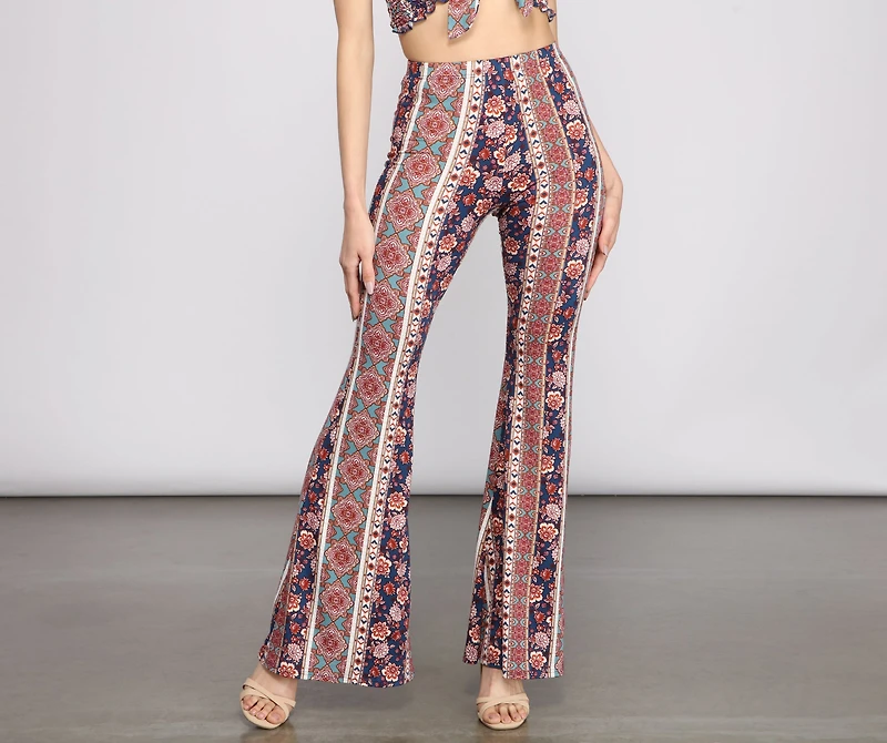 Wanderlust Beauty Flared Pants