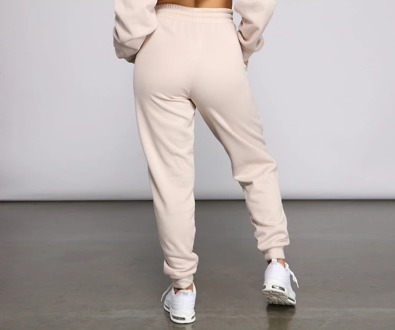 Back To Basics High Waist Joggers