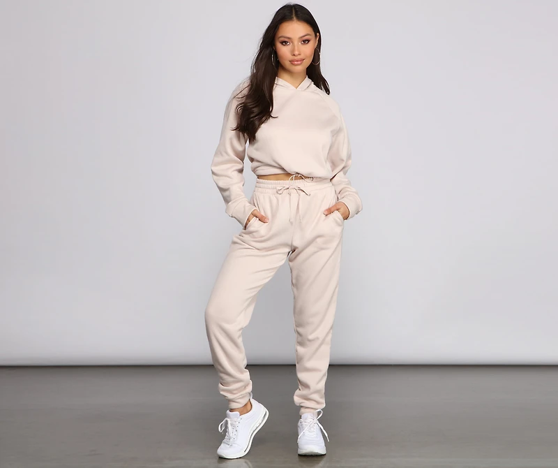 Back To Basics High Waist Joggers