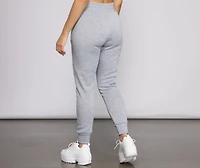 Cute And Casual Basic Joggers