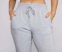 Cute And Casual Basic Joggers