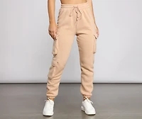 Low Profile High Waist Cargo Joggers