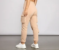 Low Profile High Waist Cargo Joggers