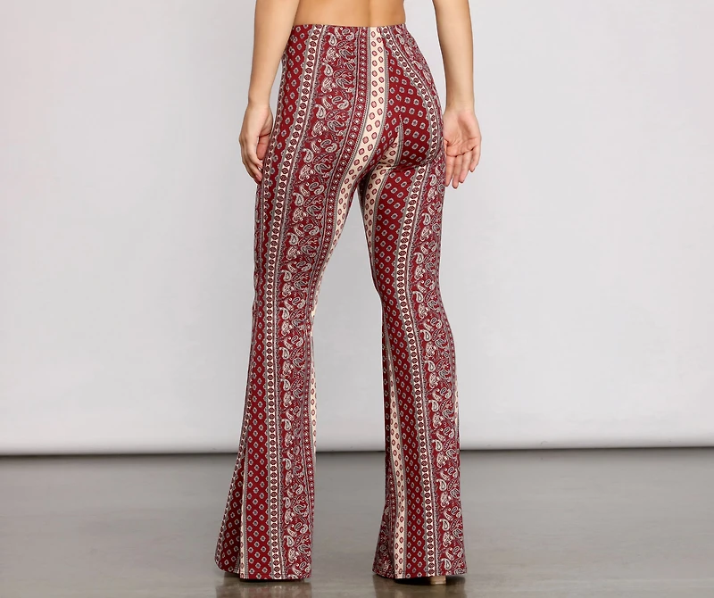 Wanderlust Beauty Flared Pants