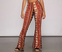 Wanderlust Beauty Flared Pants