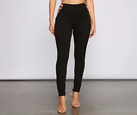 My Good Side Cutout Skinny Pants
