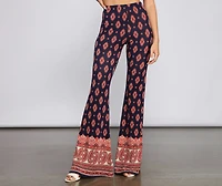 Wanderlust Beauty Flared Pants