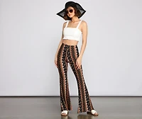 Wanderlust Beauty Flared Pants