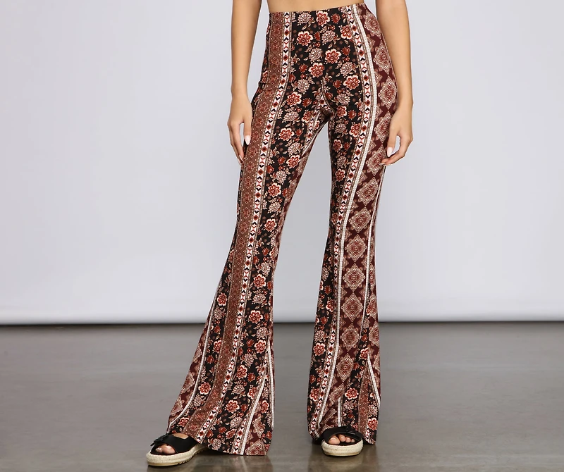 Wanderlust Beauty Flared Pants