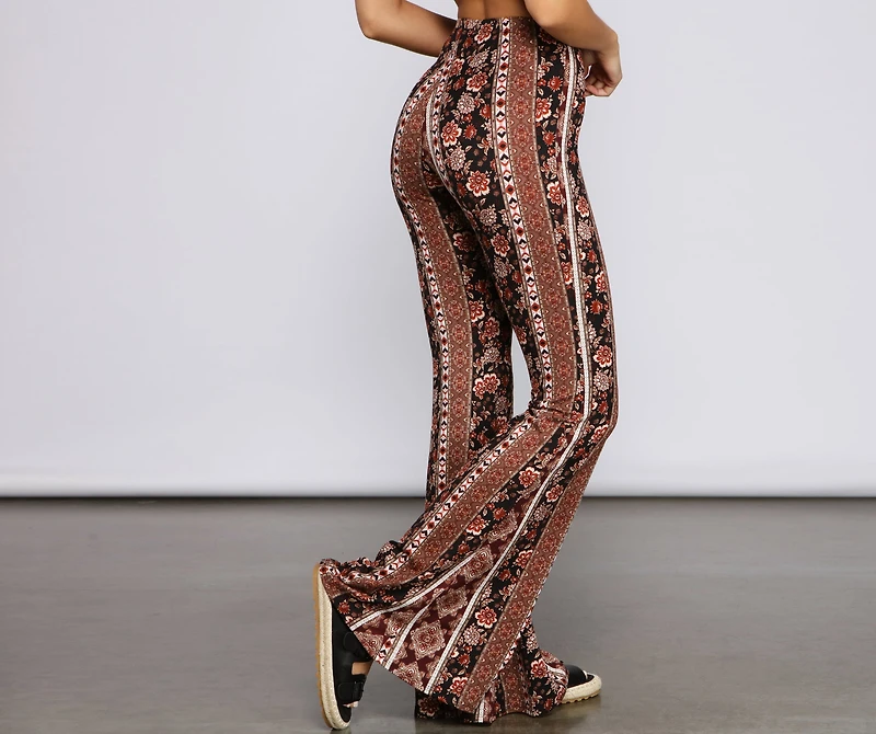 Wanderlust Beauty Flared Pants