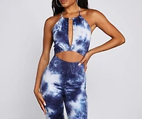 Retro Babe Tie-Dye Jumpsuit