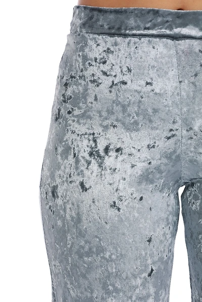 High Waist Velour Pants
