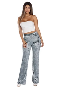 High Waist Velour Pants