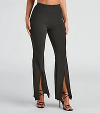 Stay Trendy Split Hem Pants