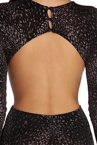 Life Of The Party Metallic Jumpsuit