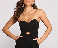 Be Mine Sweetheart Tapered Jumpsuit
