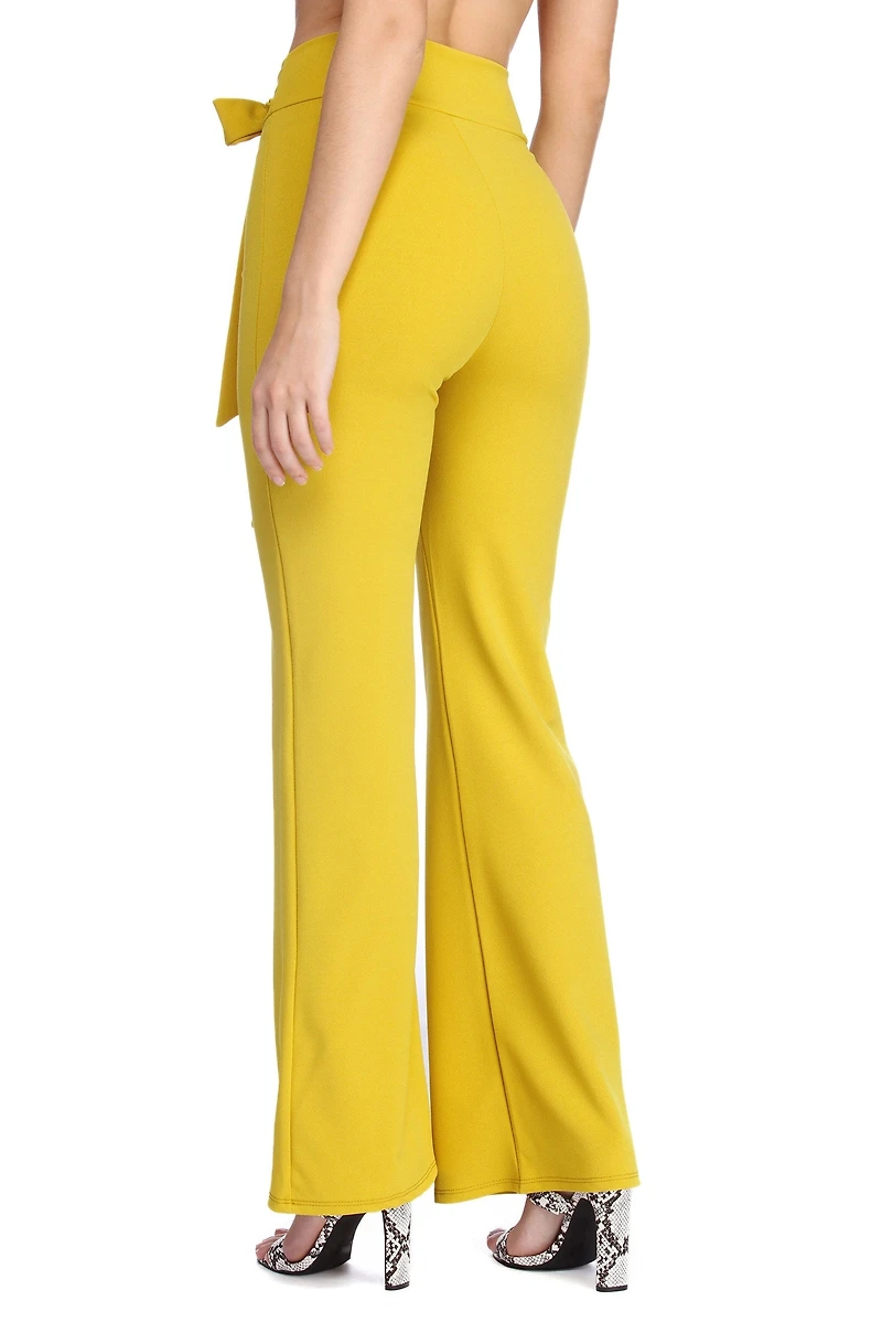 Sealed With Style Tie-Waist Pants