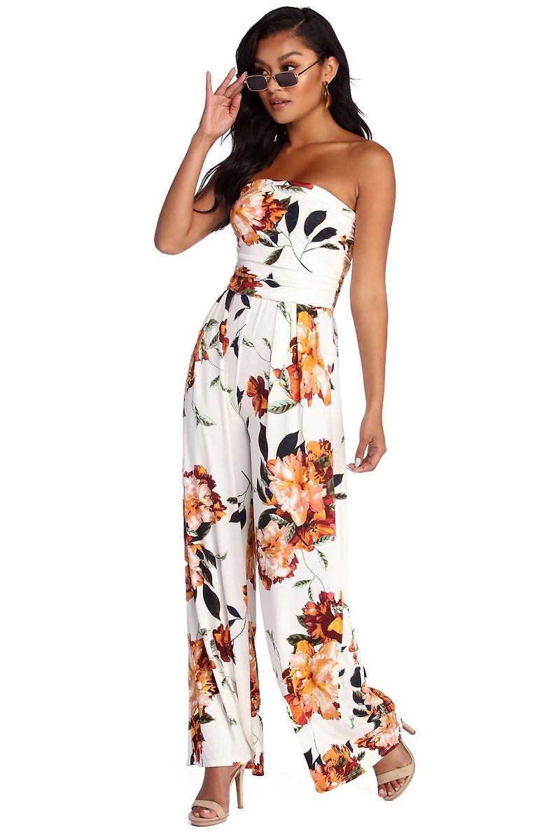 Sprung On Florals Jumpsuit