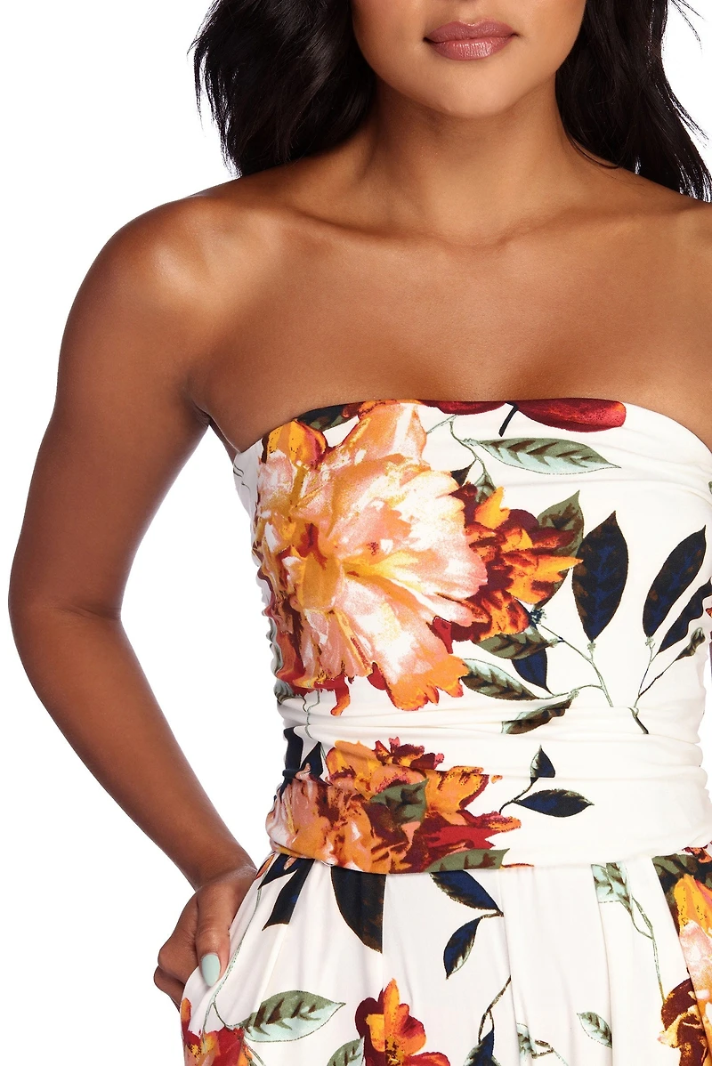 Sprung On Florals Jumpsuit