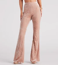 Still Got Knit Velvet Flare Pants