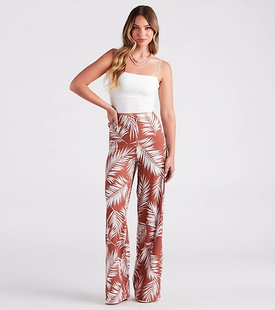 Island Girl High Rise Wide Leg Pants