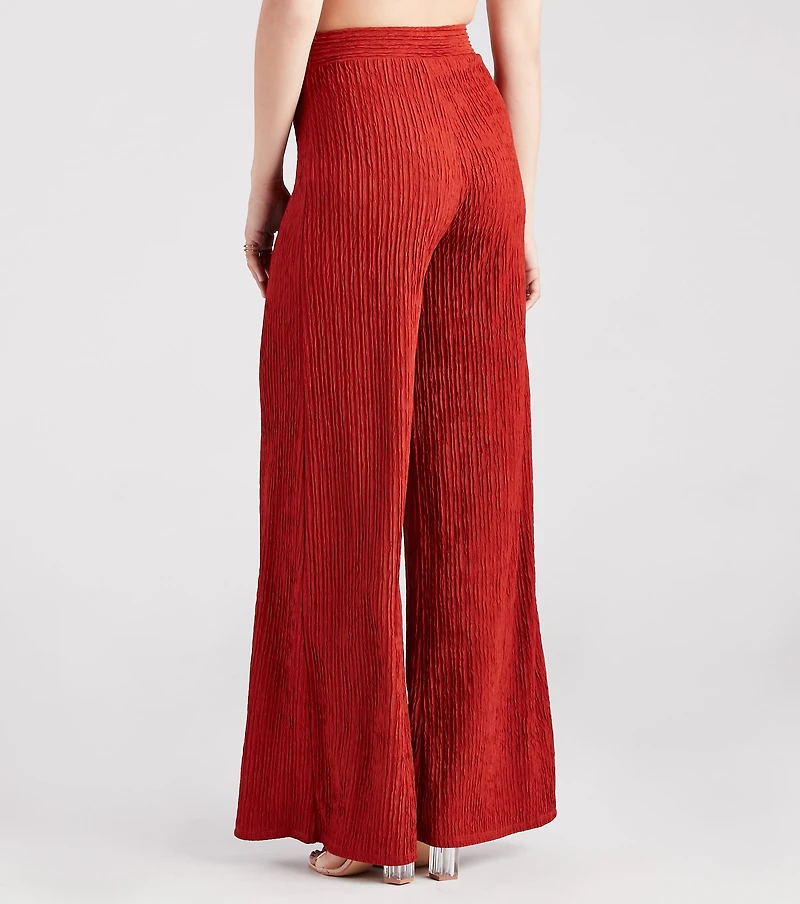 Go With The Flow High-Rise Wide-Leg Pants