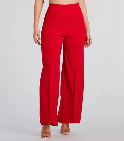 Looking Chic High Waist Wide-Leg Pants