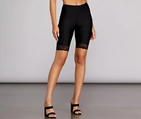 Free Ride Lace Biker Shorts