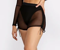 Must Have Mesh Swim Cover Up Shorts