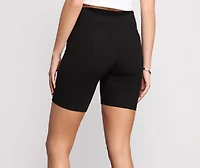 On The Move Biker Shorts