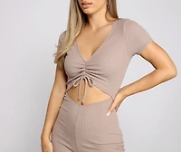 Casual And Chic Ruched Biker Romper