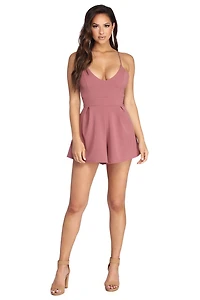 Playful Lace Romper