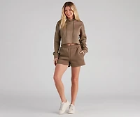Casual Trendsetter Fleece Shorts