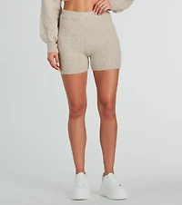 Laid-Back Chic High Waist Shorts