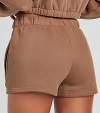 Weekend Loading High-Rise Fleece Shorts