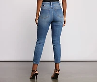 Stun and Strut High Rise Skinny Jeans