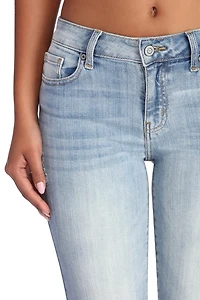 On The Rise Destructed Skinny Jeans
