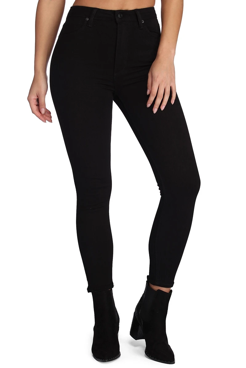 Essential High Rise Skinny Jeans