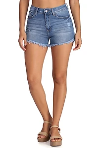 Fray What Denim Shorts