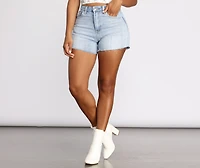 Blinged Out Babe Boyfriend Shorts