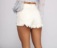 On The Rise Cuffed Shorts