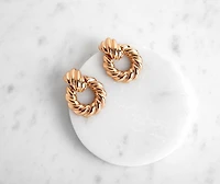 Twist Of Glam Luxe Earrings