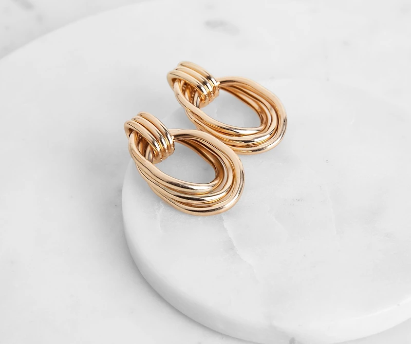With A Twist Earrings