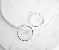 Simply Chic Everyday Hoops