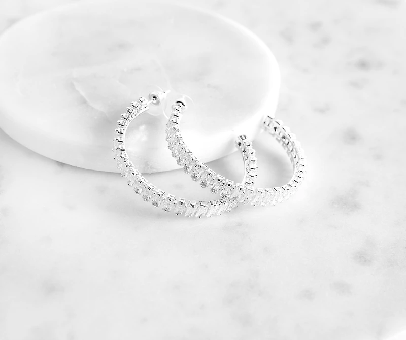 On The Rise Hoop Earrings