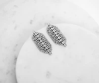 So Posh Rhinestone Duster Earrings