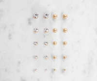 Flavor Of The Week Stud + Hoop Earring 20 Pk