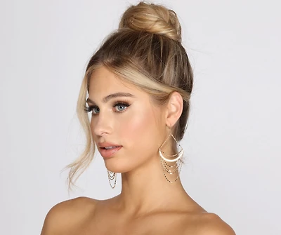 Got That Stylish Swag Chandelier Earrings